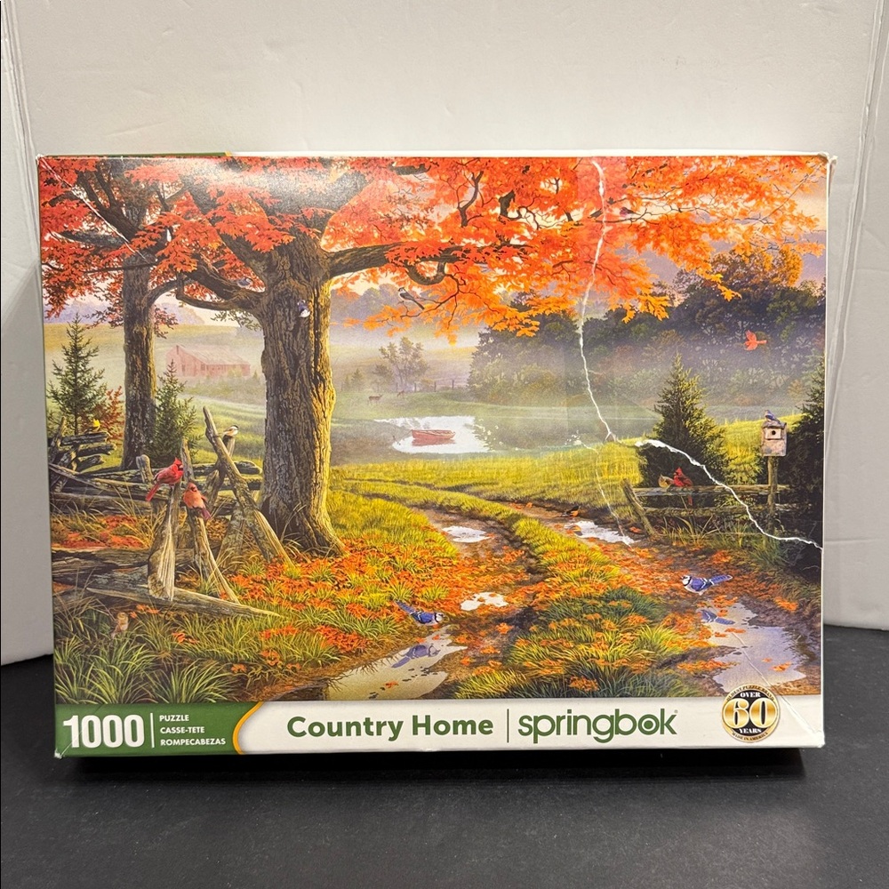 Springbok Country Home 1000 piece jigsaw puzzle SALE🔴2/$20🔴
